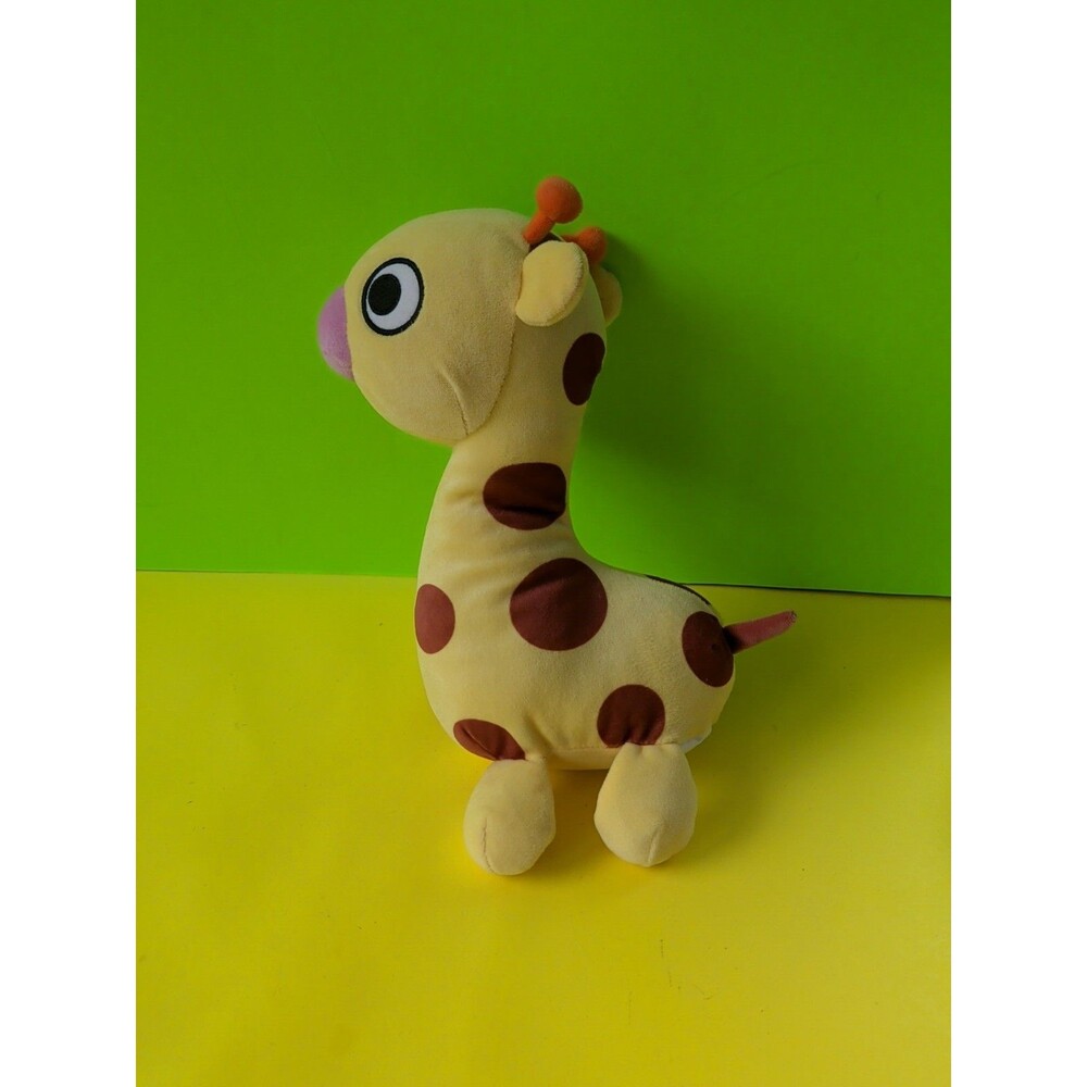 Kohls Cares Giraffe 12 In Plush Jimmy Fallon Everything is Mama Yellow Brown Tag